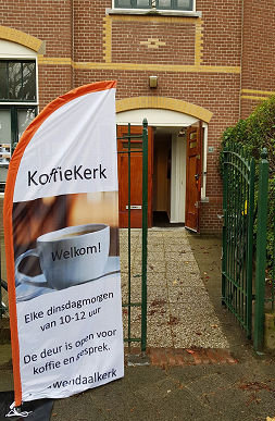 Koffiekerk banner